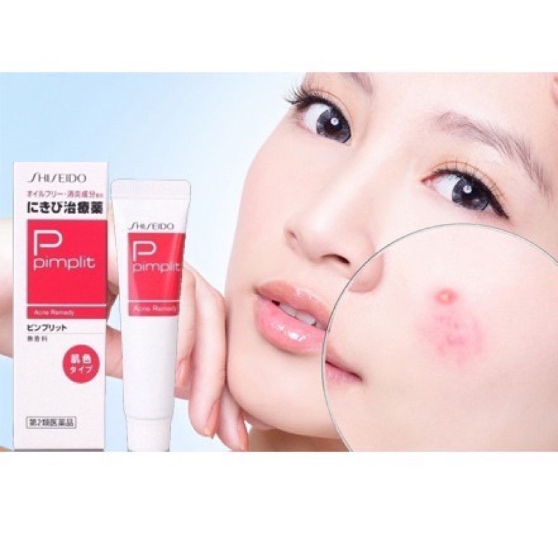 Kem mụn Pimplit Shiseido Nhật Bản giúp giảm mụn