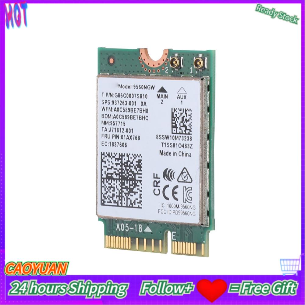 Card Wifi Không Dây Cho Intel 9560ac Ngw 2.4g / 5g Bluetooth 5.0