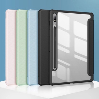 Ốp máy tính bảng cứng phối giá đỡ bút chì cho samsung galaxy tab s8 plus s7 fe s8 ultra s6 lite a8 10.5 a7 10.4