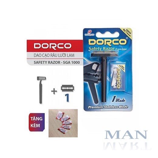 Cây Cạo Râu Thay Lưỡi Lam Dorco SGA 1000