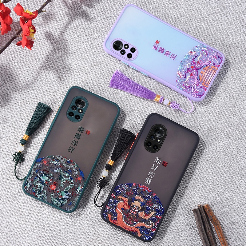 Ốp Điện Thoại Silicon In Họa Tiết Nổi Chống Sốc Cho Huawei nova 8 nova 8se nova 8 pro nova 9