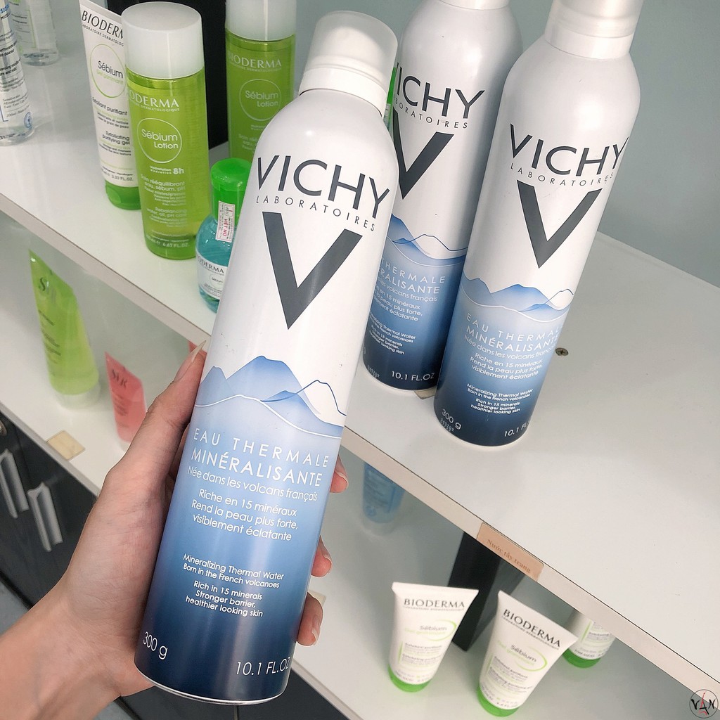 Xịt Khoáng Dưỡng Da Vichy cấp ẩm và bảo vệ da mineralizing thermal water 300ml