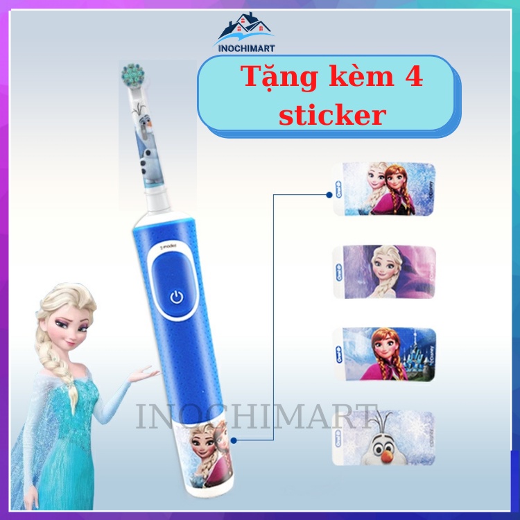 Bàn Chải Điện Cho Bé ORAL B KIDS Từ 5+ Tuổi - Hàng Đức