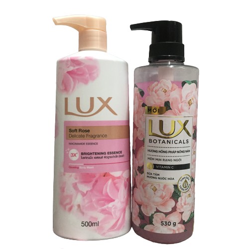 Sữa tắm Lux Thái Lan 🍄HÀNG NỘI ĐỊA🍄 dung tích 500ml. Sữa tắm trắng da Lux hương nước hoa các vị