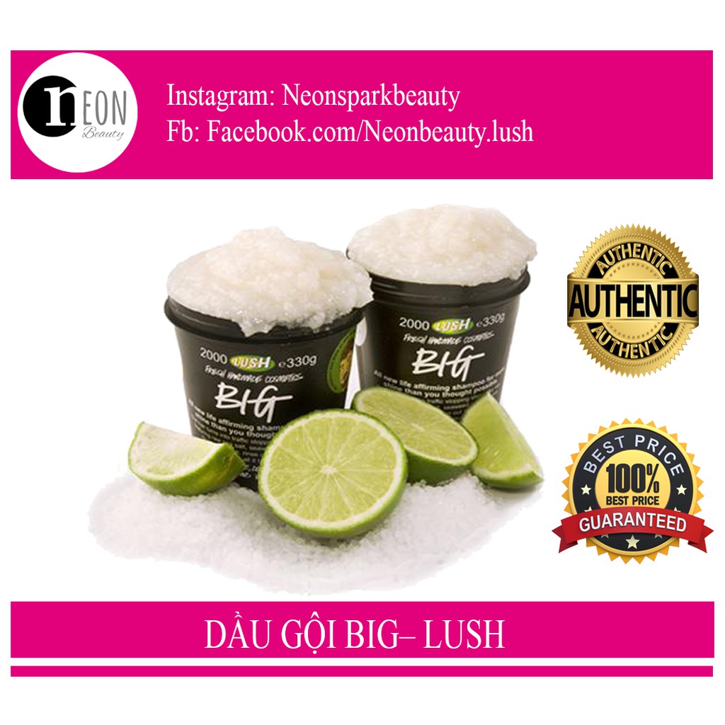 Dầu gội Lush - Big Shampoo