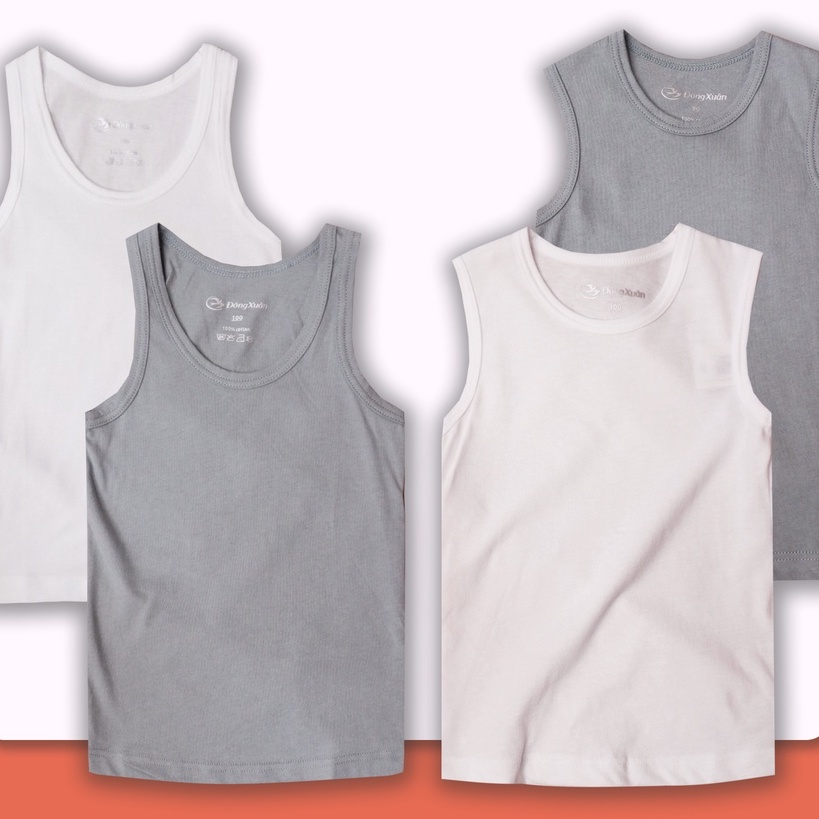 ÁO BA LỖ, ÁO MAY Ô TRẺ EM, CHẤT LIỆU 100% COTTON THOÁNG MÁT CHO BÉ [VINATEX]