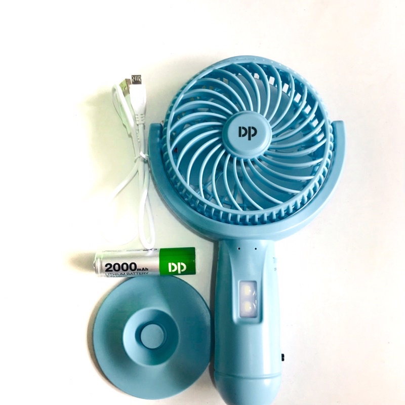 Quạt sạc mini 7606