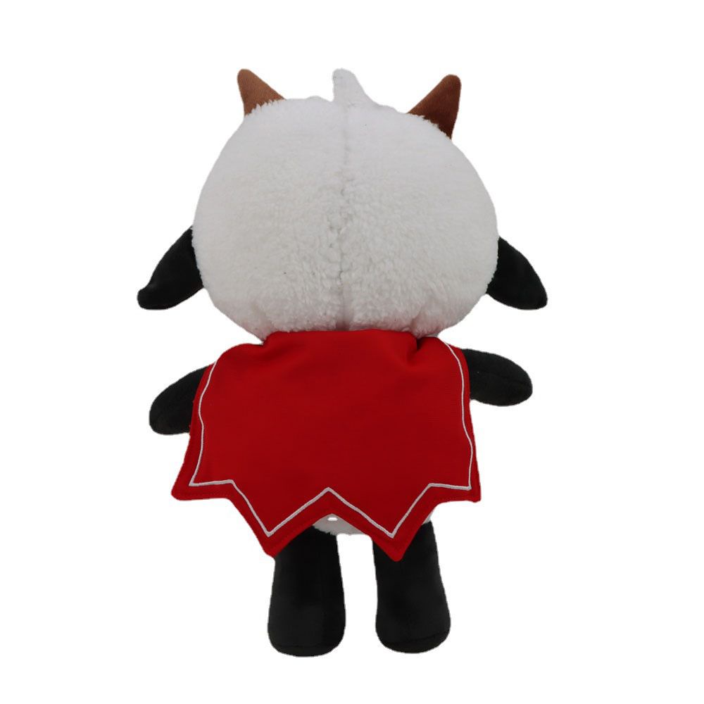 Đồ chơi búp bê nhồi bông Cult Of The Lamb màu đen mềm mại đáng yêu 30cm mới làm quà tặng dành cho trẻ em