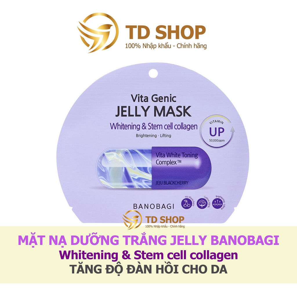 Mặt Nạ Dưỡng Da Banobagi Vita Genic Jelly Mask 2020 30ml - TD Shop