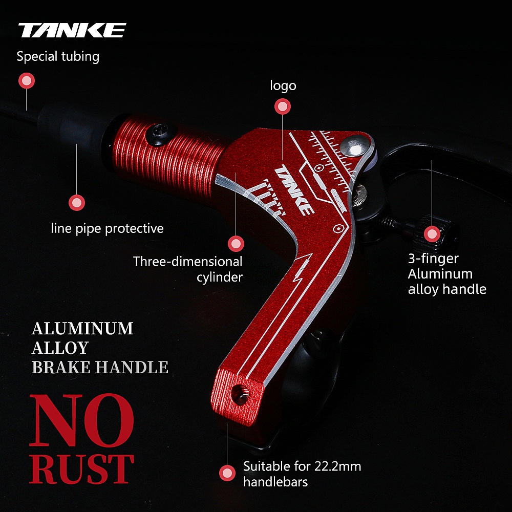 Phanh đĩa TANKE MTB gắn tay lái xe đạp chất lượng cao với nhiều kiểu dáng tùy chọn