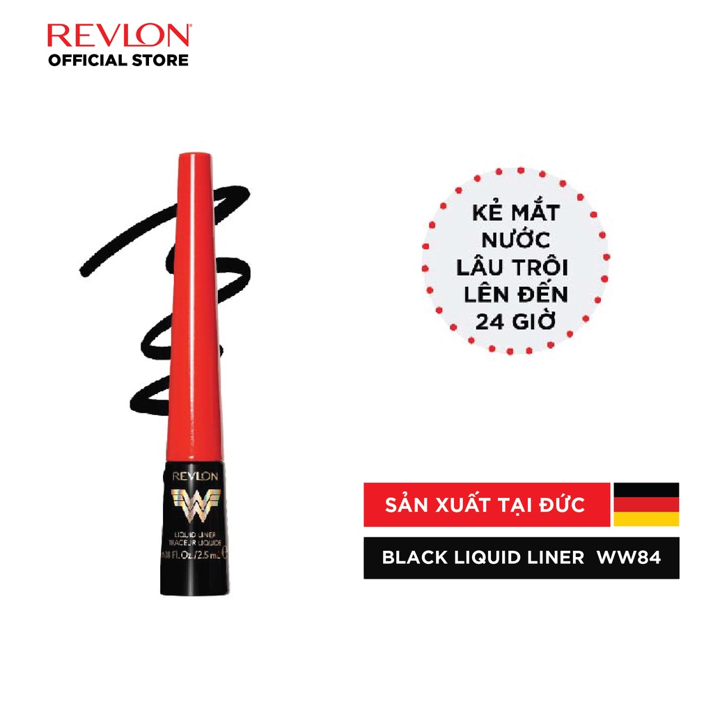 Kẻ mắt nước Revlon BLACK LIQUID LINER WW84 (HSD dưới 8 tháng)