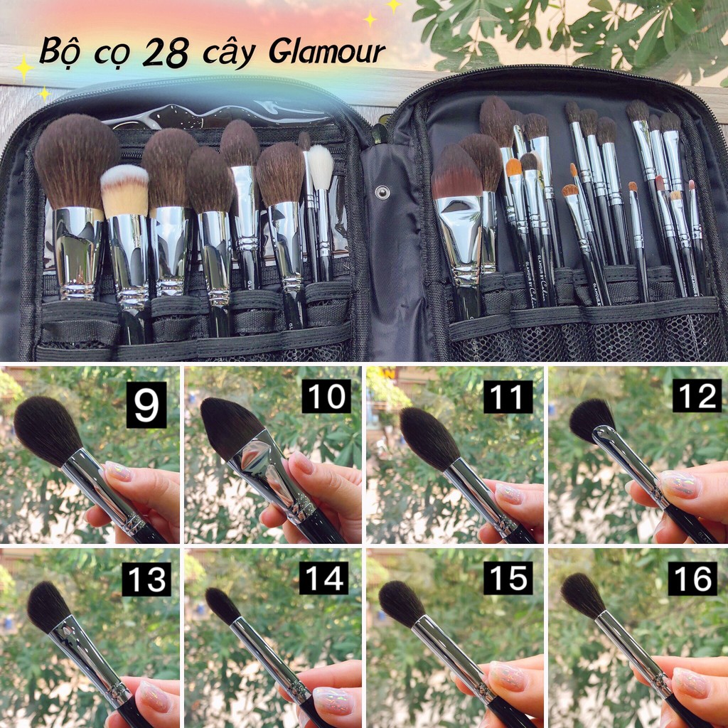 Bộ Cọ Glamours 28 Cây