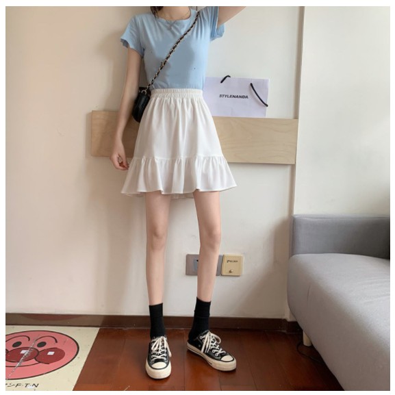 [Mã LEMON010 giảm 10k cho đơn 200k] Chân váy ngắn 2 tầng xếp ly, chân váy vải voan (siêu xinh) | BigBuy360 - bigbuy360.vn