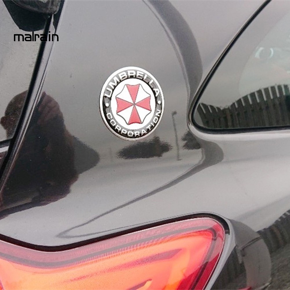 1/2 Miếng Dán 3d Hợp Kim Nhôm Cho Xe Hơi