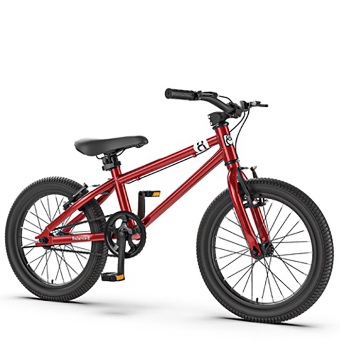 Xe đạp trẻ em 16 inch - 20 inch, xe đạp cho bé từ 7-12 tuổi màu đỏ, bạc