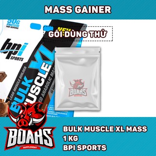 [GÓI DÙNG THỬ] BULK MUSCLE XL MASS GAINER - SỮA TĂNG CÂN (1 KG)
