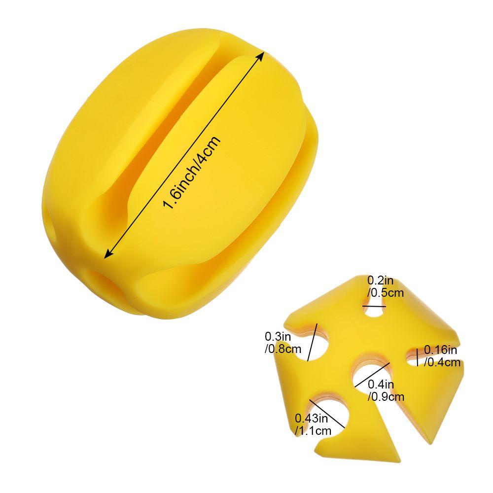 Dây Cao Su Buộc Cần Câu Cá Hình Quả Trứng Màu Xanh Lá / Xanh Dương