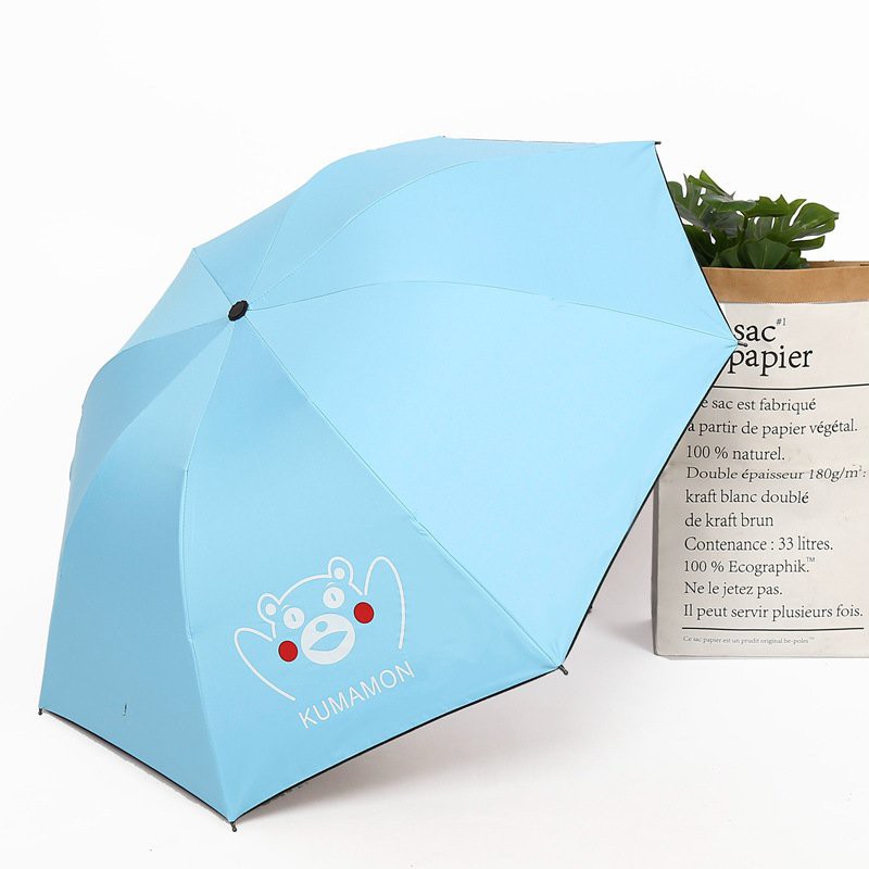 [siêu rẻ] Ô Dù Gấp Gọn Chống Tia UV Ô Dù Che Mưa Đi Nắng Tiện Lợi Họa Tiết Đáng Yêu