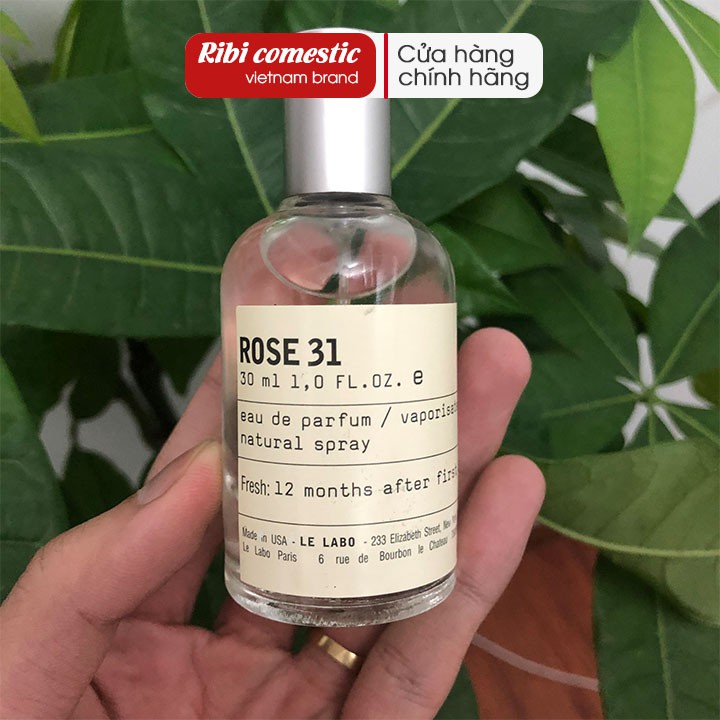 Nước hoa Rose 31 30ml Thanh lịch, Bí ẩn, Thu hút | BigBuy360 - bigbuy360.vn