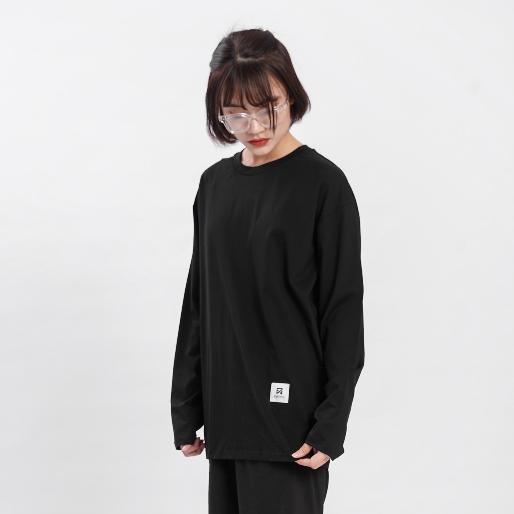 Áo thun DÀI TAY Unisex Basic Tee phông trơn nam nữ lỡ oversize form rộng sweater (ảnh thật/ video có sẵn) | WebRaoVat - webraovat.net.vn