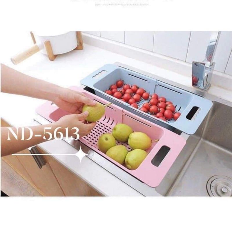 Khay, rổ gác bồn rửa chén bát tiện lợi
