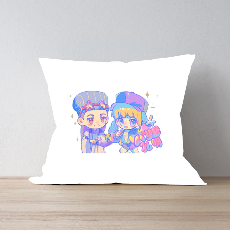 Gối in hình KHỔNG MINH THÍCH ĐI QUẨY chibi anime xinh xắn tiện lợi chất đẹp