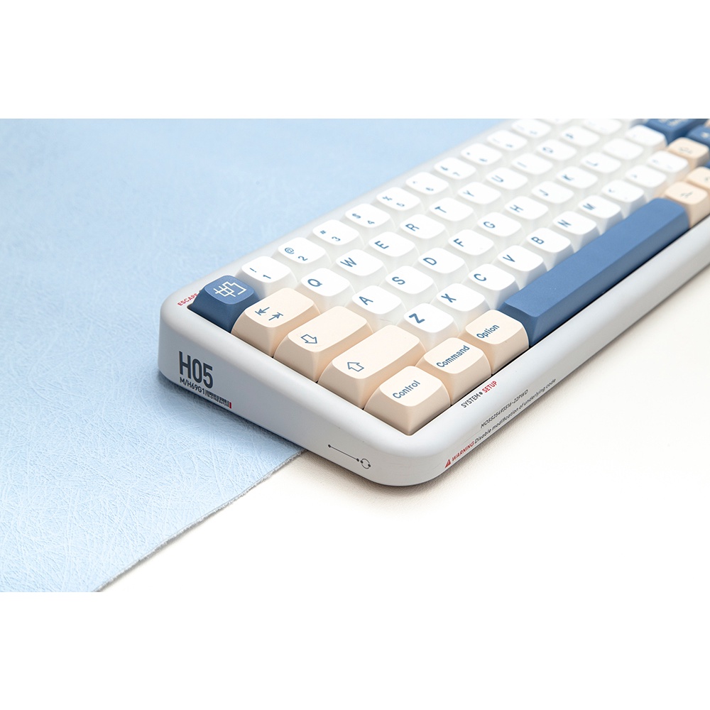 GMK soymilk  keycaps XDA profile Dye-Sublimation PBT  keycap 144keys