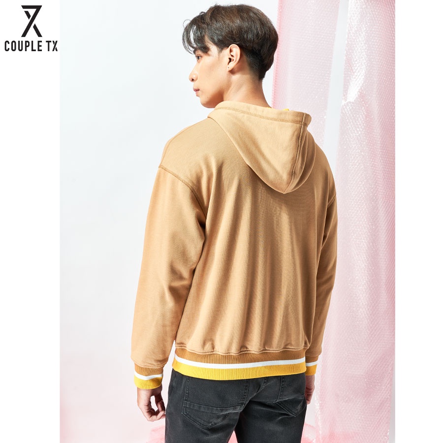 Áo hoodie nam form rộng Couple TX dáng basic chất cotton dày ấm áp mùa thu đông MHO 1001