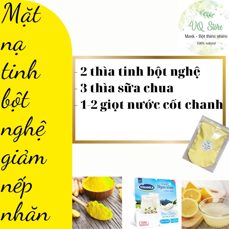 100gr Tinh bột nghệ nguyên chất