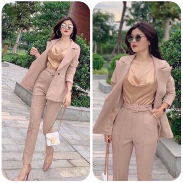 SET ÁO VÉT-QUẦN DÀI CÔNG SỞ