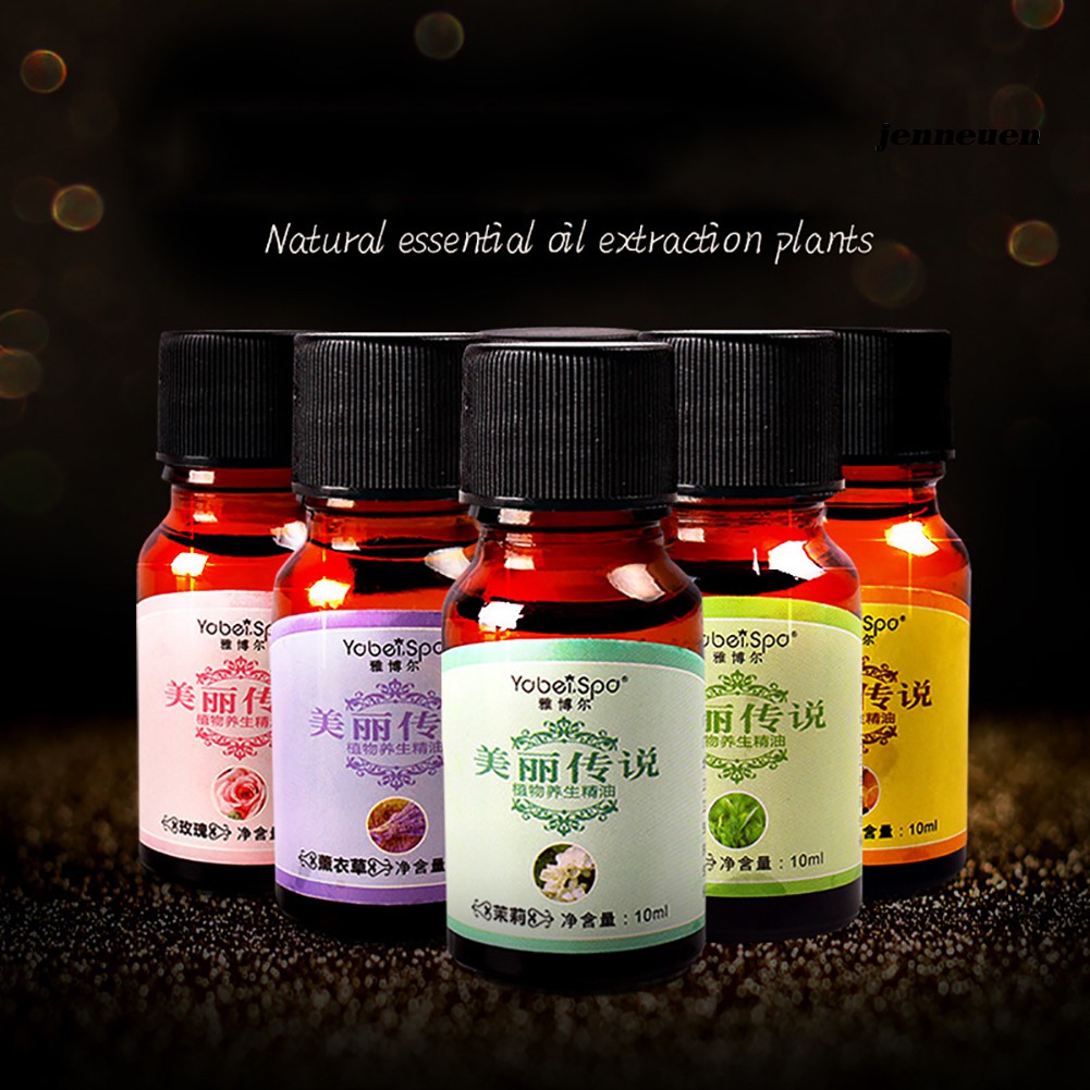 Tinh dầu hương ngải cứu/hoa hồng/lavender/nhài/gừng JJY tiện dụng cho massage thư giãn