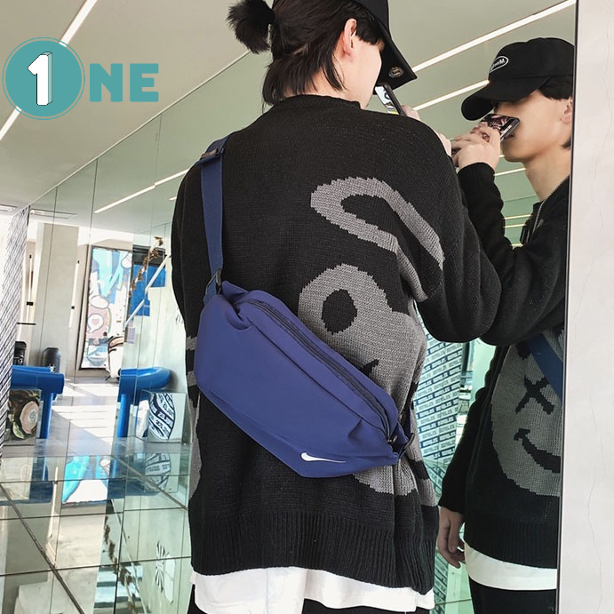 ( Chuẩn Hãng ) Túi Đeo Chéo Nike Thể Thao Thời Trang Nam Nữ, Hàn Quốc Hottrend Túi Chéo Vai Unisex - A