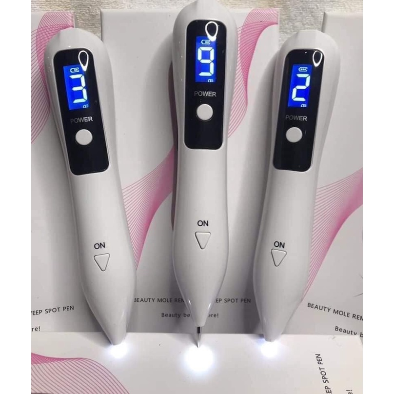 (Bh 12 tháng) Máy Đốt Nốt Ruồi, Mụn Thịt, Mụn Ruồi, Tàn Nhang Mole 9 Cấp Độ Có Đèn