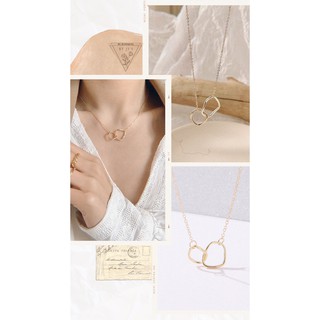 Dây chuyền kiểu dáng thanh lịch màu Gold