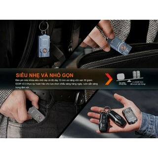 Đèn pin siêu nhỏ Fenix E03R V2.0