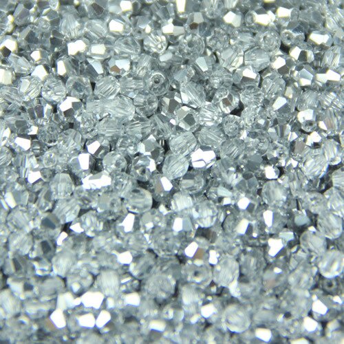 Set 200 Hạt Pha Lê ab Màu Sắc 3mm Làm Trang Sức Thủ Công