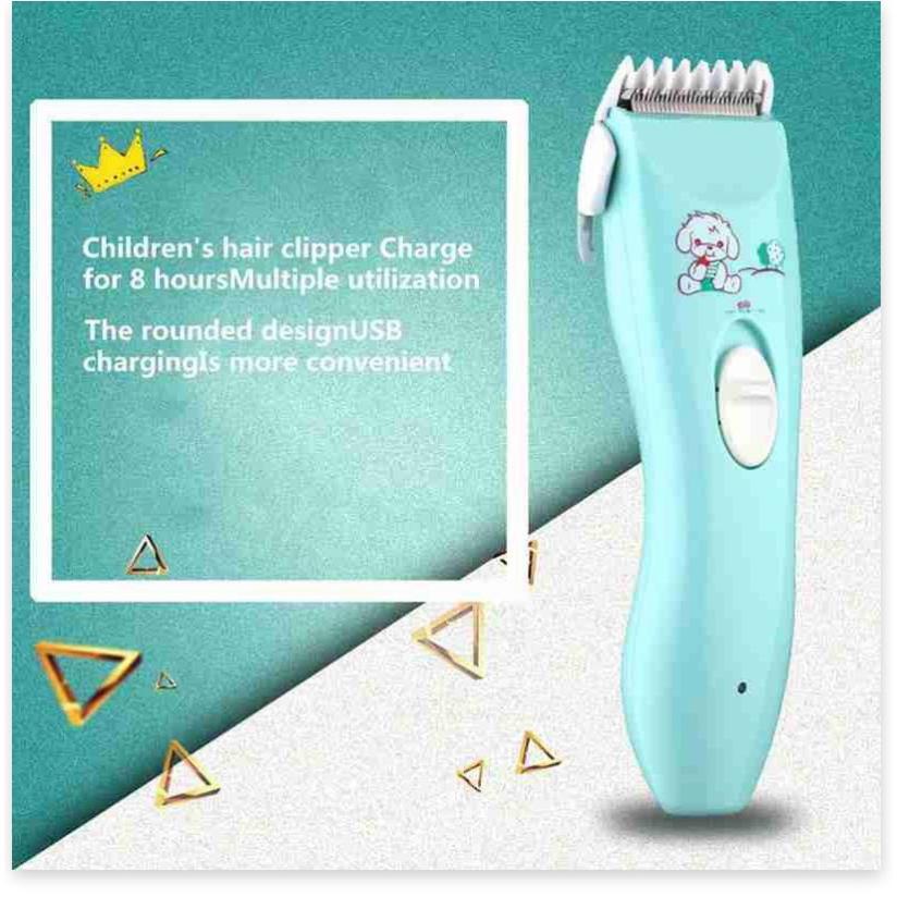 Tông đơ cắt tóc 🔖SỈ 🔖 Tông đơ cắt tóc cho trẻ clipper, cường độ tiếng ồn thấp, không làm tổn thương da 7163