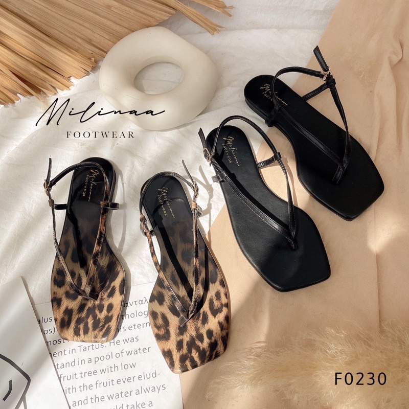 SANDAL BỆT QUAI KẸP HẬU GÀI F0230