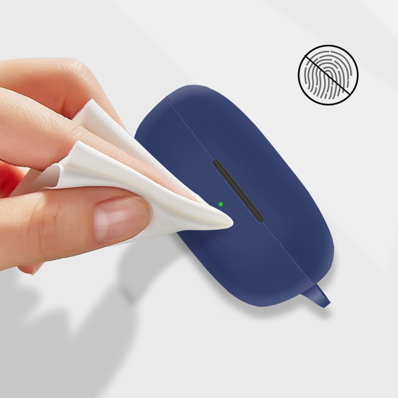 Vỏ Bảo Vệ Hộp Sạc Tai Nghe QCY T17 Bằng Silicon Dẻo Chống Rơi Chất Lượng Cao