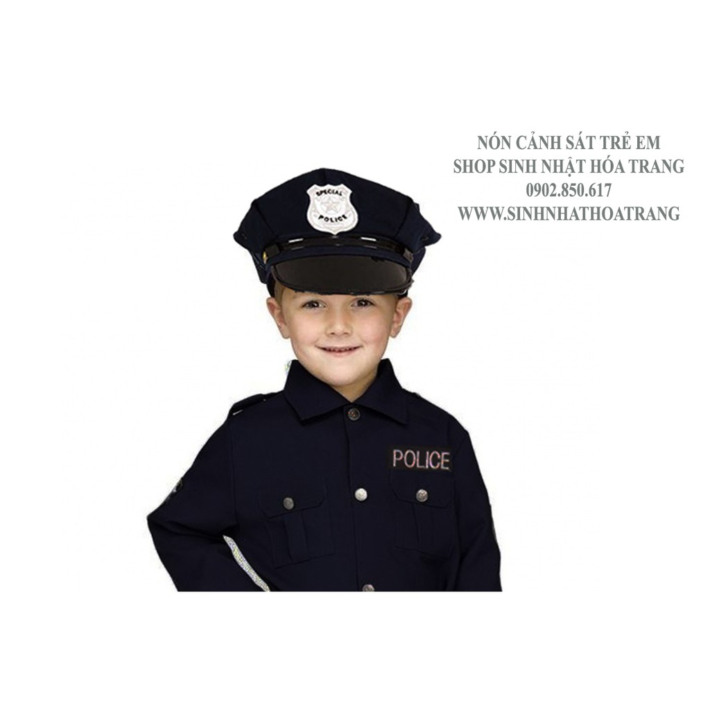 Nón cảnh sát trẻ em
