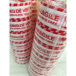 Băng keo hàng dễ vỡ 6 cuộn - nặng 1kg2📦 màu đỏ