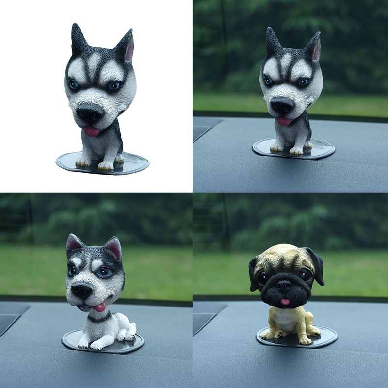 Đồ Chơi Cún Con Lắc Đầu Dễ Thương Trang Trí Nội Thất Xe Hơi