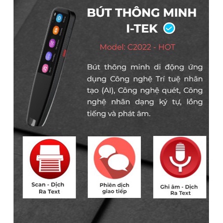 Bút Phiên Dịch Thông Minh Chính Hãng I - TEK PEN Việt Nam