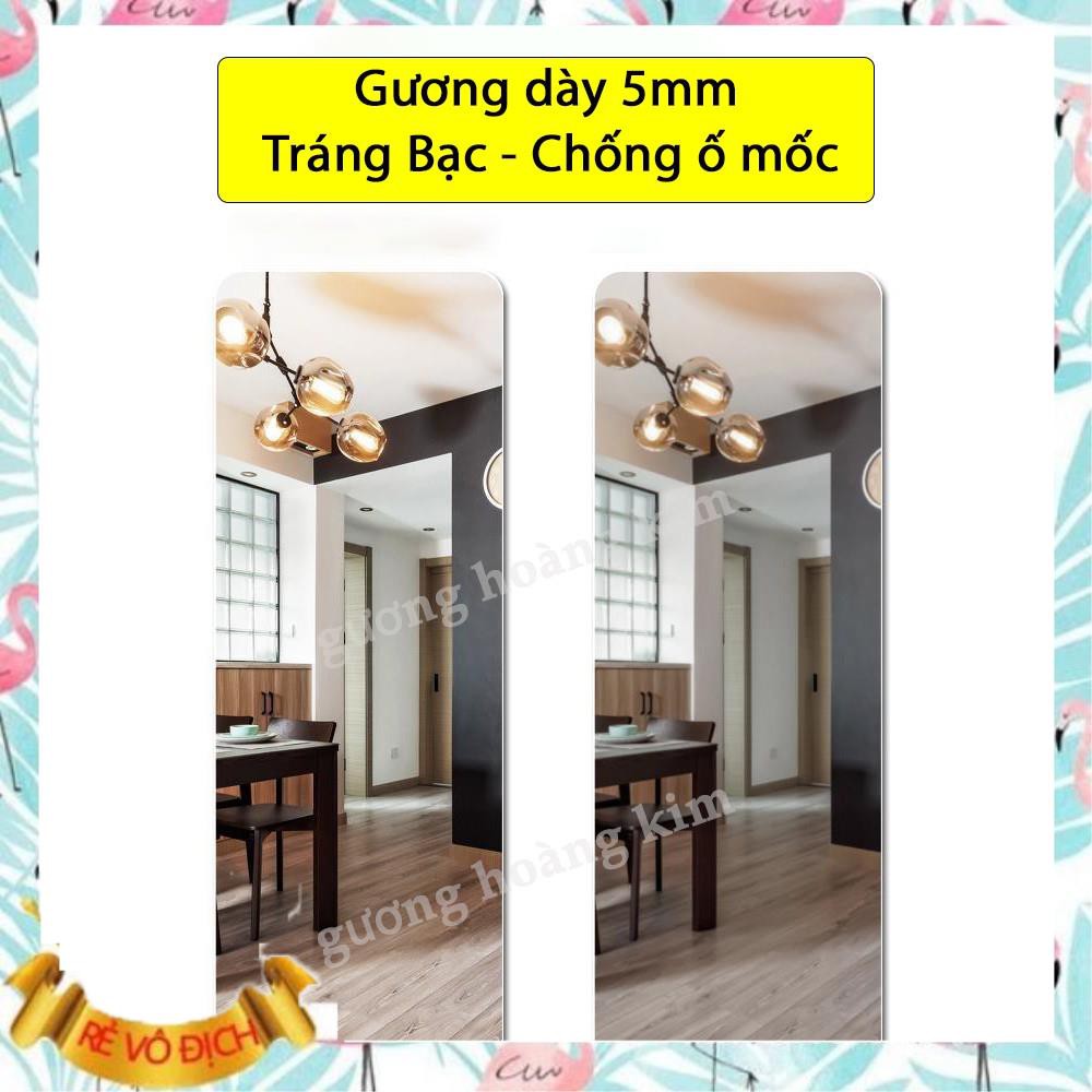 ( giá Sỉ ) Gương soi toàn thân treo tường cao cấp kích thước 40x120 cm & 50x120 cm - guonghoangkim Mirror