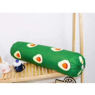 Vỏ Gối Ôm Cotton poly siêu kute 35x100cm-mẫu kitty hồng