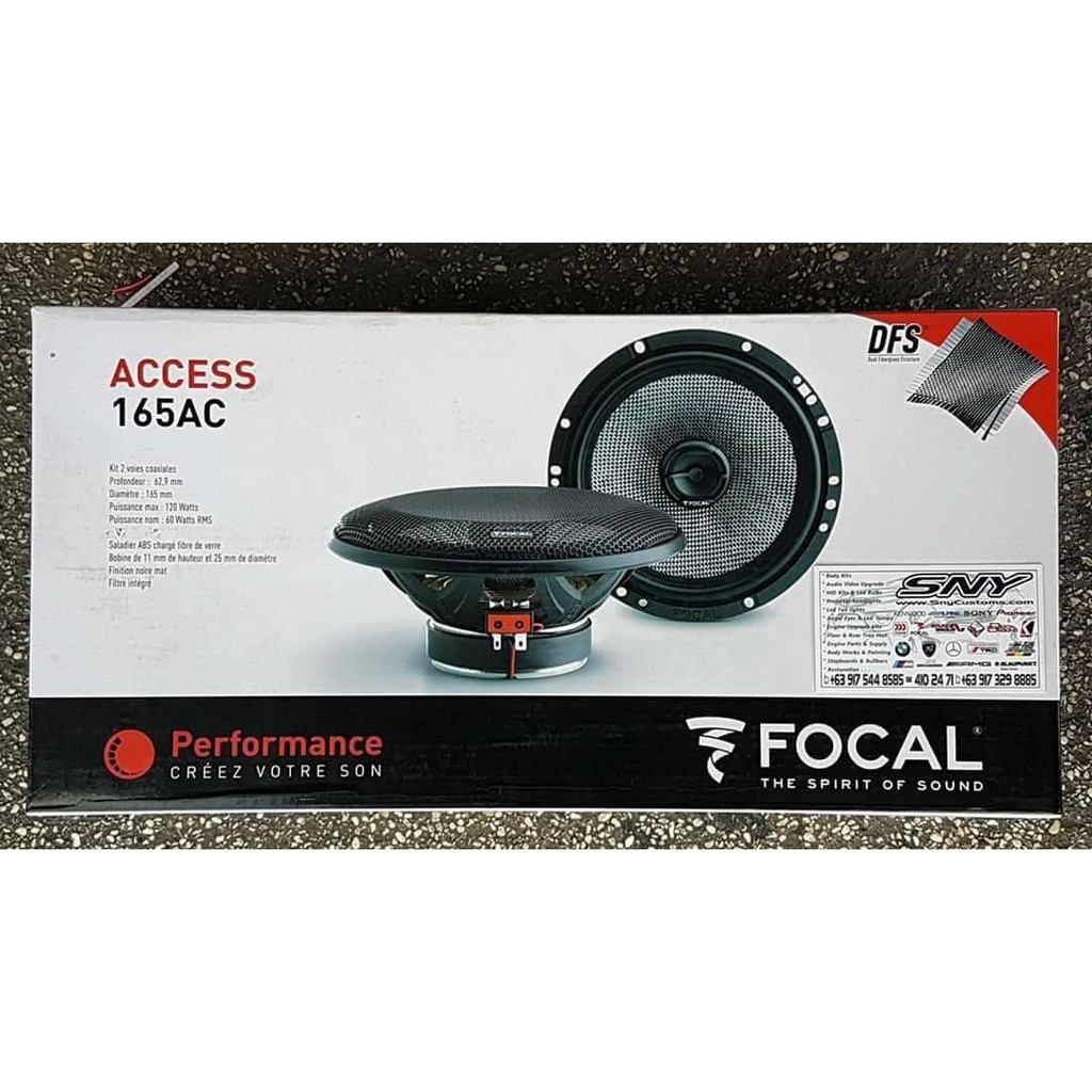 LOA CÁNH CỬA Ô TÔ FOCAL 165AS 6 INCH ĐẲNG CẤP 2 Phân Tần