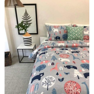 Ga chun trơn+ gối cotton lụa Hàn Quốc