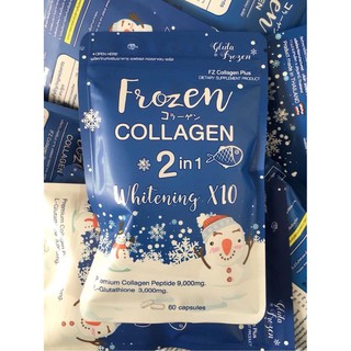 Viên uống trắng da Frozen Collagen thái - 60 viên