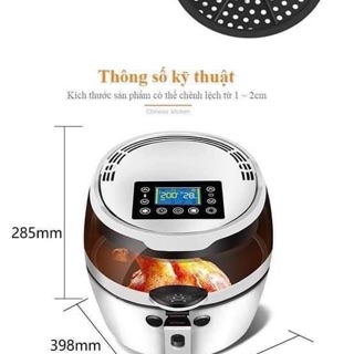 NỒI CHIÊN KHÔNG DẦU NINE SHIELD 8L