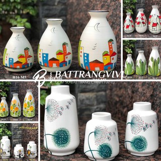 Lọ Hoa - Bình Trang Trí Bát Tràng Siêu Rẻ, Trang trí nhà cửa, Cắm hoa